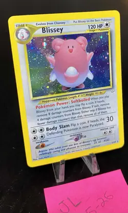 Blissey 2/64 Pokemon Neo Revelation Unlimited Holo Rare English HP - Image 2