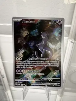 Pokemon TCG - Mewtwo 052 Scarlet & Violet - Black Star Promo Holo - NM - Image 1