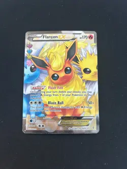 Flareon EX Full Art RC28/RC32 - Generations Radiant Collection - Pokemon TCG 201 - Image 1
