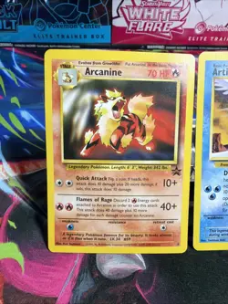 Pokemon WOTC Black Star Promos Arcanine 6 Articuno 22 Mew 8 - Image 2