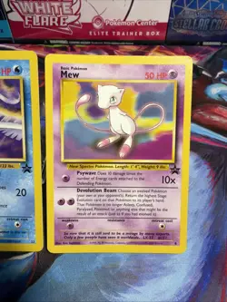 Pokemon WOTC Black Star Promos Arcanine 6 Articuno 22 Mew 8 - Image 4