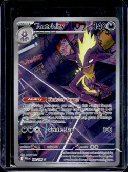 2025 Pokemon Phantasmal Flames Toxtricity Illustration Rare #103/094 - Image 1