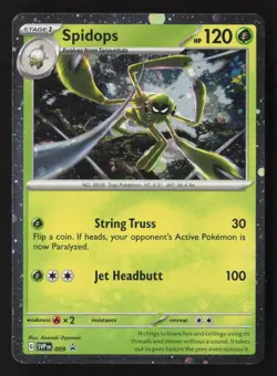 Spidops Promo Holo SVP 009 NM Pokemon TCG - Image 1