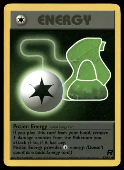 Potion Energy 82/82 Uncommon Team Rocket Pokemon Lightly Played - Image 1