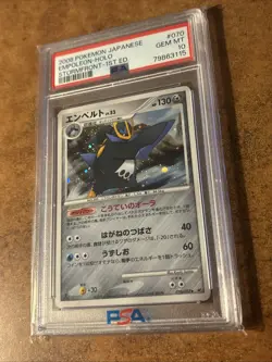 PSA 10 EMPOLEON STORMFRONT HOLO JAPANESE POKEMON 2008 1ST EDITION *LOW POP* - Image 2