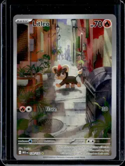 2025 Pokemon Mega Evolution Litleo Illustration Rare #139/132 - Image 1