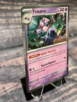Tinkaton SVP 020 Black Star Promo Paldea Evolved Prerelease Pokemon - Image 2