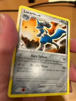 Pokemon TCG Lucario (53/127) LP - Platinum - Image 3