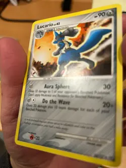 Pokemon TCG Lucario (53/127) LP - Platinum - Image 4