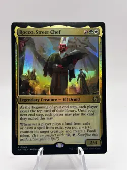 Rocco, Street Chef 0044 Foil MOM: The Aftermath MAT MTG NM - Image 1
