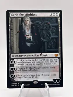 Sorin the Mirthless 131/277 Innistrad: Crimson Vow VOW MTG NM - Image 1