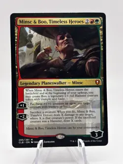 Minsc & Boo, Timeless Heroes 285/361 Commander Legends Baldur's Gate CLB MTG LP - Image 1