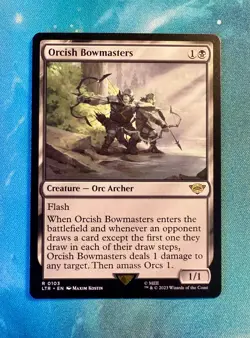 MTG Magic - Orcish Bowmasters - LTR - MTG - NM - 0103 non foil - Image 1