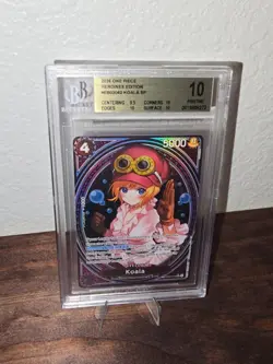 2026 One Piece EB03 Koala SP Alt Art BGS 10 PRISTINE Heroines Booster #042 - Image 1