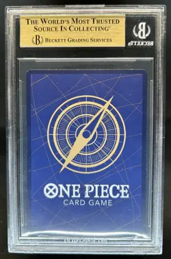 2023 One Piece Monkey.D.Luffy Secret Rare Pristine Alt Art #OP05-119 BGS 10 - Image 2