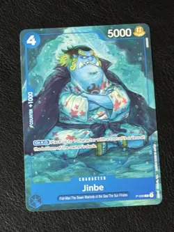 Jinbe P-030 Promo Englisch NM One Piece Non Holo Version - Image 1