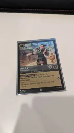 Lorcana - Mulan - Disguised Soldier - 38/P3 - Magical Place Promo (x1) - Image 1