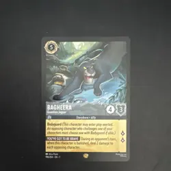 Disney Lorcana Bagheera-Guardian Jaguar 198/204 The First Chapter Regular Card - Image 1