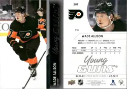 2021-22 Upper deck Series YOUNG GUNS lot of 11 Hockey Cards NHL -009 - Image 3