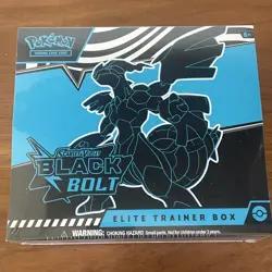 Pokemon TCG Black Bolt Elite Trainer Box ETB - NEW Factory Sealed - Image 1