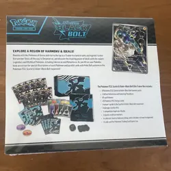 Pokemon TCG Black Bolt Elite Trainer Box ETB - NEW Factory Sealed - Image 3