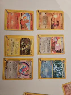 Pokemon TCG E Series Rare Vintage Card Bundle X6 Skyridge, Aquapolis - Image 2