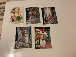 Topps Mike Trout Baseball Card Lot Angels 30+ Cards - Image 4