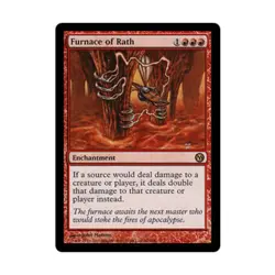 WOTC MtG Duels of the Planeswalkers Furnace of Rath (R) VG - Image 1