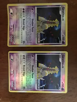 GIRATINA Reverse Holo Rare Pokemon Card Legends Awakened 4/146 Lot Of 2 - Image 1