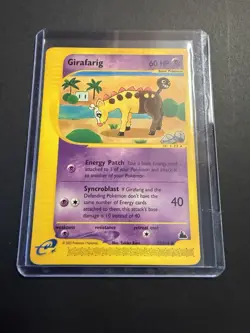 Pokemon TCG - GIRAFARIG - 58/144 - E-CARD SERIES: SKYRIDGE (2003) - WOTC - LP/NM - Image 1