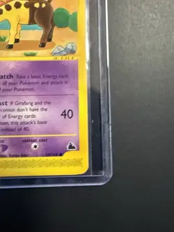 Pokemon TCG - GIRAFARIG - 58/144 - E-CARD SERIES: SKYRIDGE (2003) - WOTC - LP/NM - Image 4