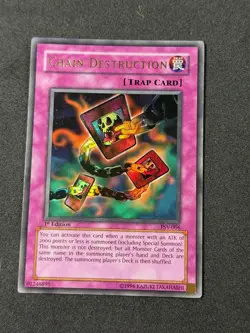 Yugioh Card Destruction PSV-006 1st Edition Ultra Rare LP - Image 1