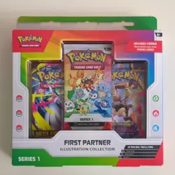 Pokemon Trading Card Game First Partner Illustration Series 1 Kit Promo Booster - Image 1