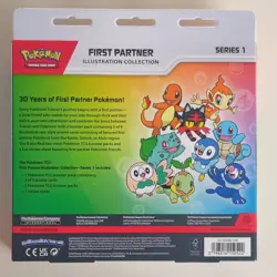 Pokemon Trading Card Game First Partner Illustration Series 1 Kit Promo Booster - Image 2
