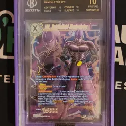 Bandai Hit Battlefield Manipulator SPR Foil Beckett 10 BT15-033 DBS Card - Image 1