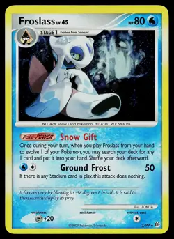 Pokemon Card - Froslass Arceus 2/99 Holo Rare - Image 1