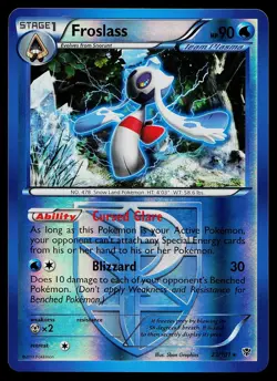 Pokemon Card - Froslass Plasma Blast 23/101 Reverse Holo Rare - Image 1