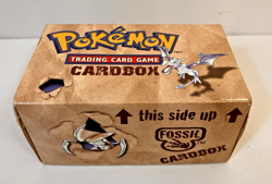 Vintage 1999 POKEMON FOSSIL 1st Ed Promo Collector's CARD BOX Very Rare-BOX ONLY - Image 1