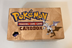 Vintage 1999 POKEMON FOSSIL 1st Ed Promo Collector's CARD BOX Very Rare-BOX ONLY - Image 3