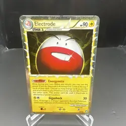 Pokemon Electrode Prime Triumphant Ultra Rare Holo 93/102 90 HP Stage 1 Card - Image 1