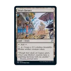 WOTC MtG Time Spiral: Remastered Urza's Factory (U) (Foil) NM - Image 1