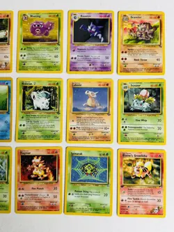 Vintage Pokemon Cards Lot of 18 Uncommon & Common WOTC 1995, 96, 98 ungraded - Image 3