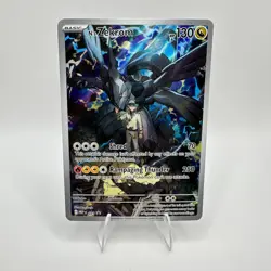 Pokemon N's Zekrom 031 Ascended Heroes ETB Black Star Promo Holo TCG Card - Image 1