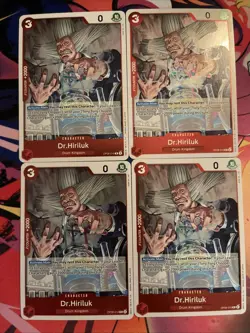 One Piece TCG Tony Tony.Chopper Deck 61 Card Red Green OP08-001 007 015 - Image 5