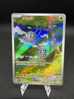 Tangela 178/165 Scarlet & Violet Holo Pokemon TCG Card NM Condition - Image 1