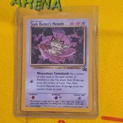 Pokemon Team Rocket's Meowth Wotc Promo 18/53 Regular 40 HP Promo Card 2000 - Image 4