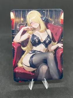 Cynthia Sexy Card/ ACG Card /Anime Card / Sexy Waifu / Waifu Card - Image 1