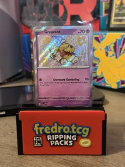 Greavard 070 Scarlet & Violet Baby Shiny Promo Card Holo Pokemon TCG Near Mint - Image 1