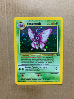 Venomoth 13/64 Jungle Set - Holo Pokemon Card - NM/Mint - Image 1