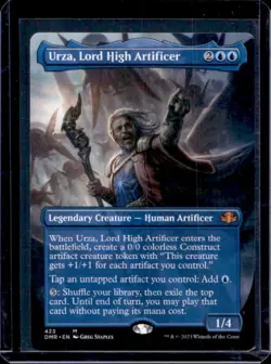 2023 Magic MTG Dominaria Remastered Urza, Lord High Artificer Foil #423 - Image 1